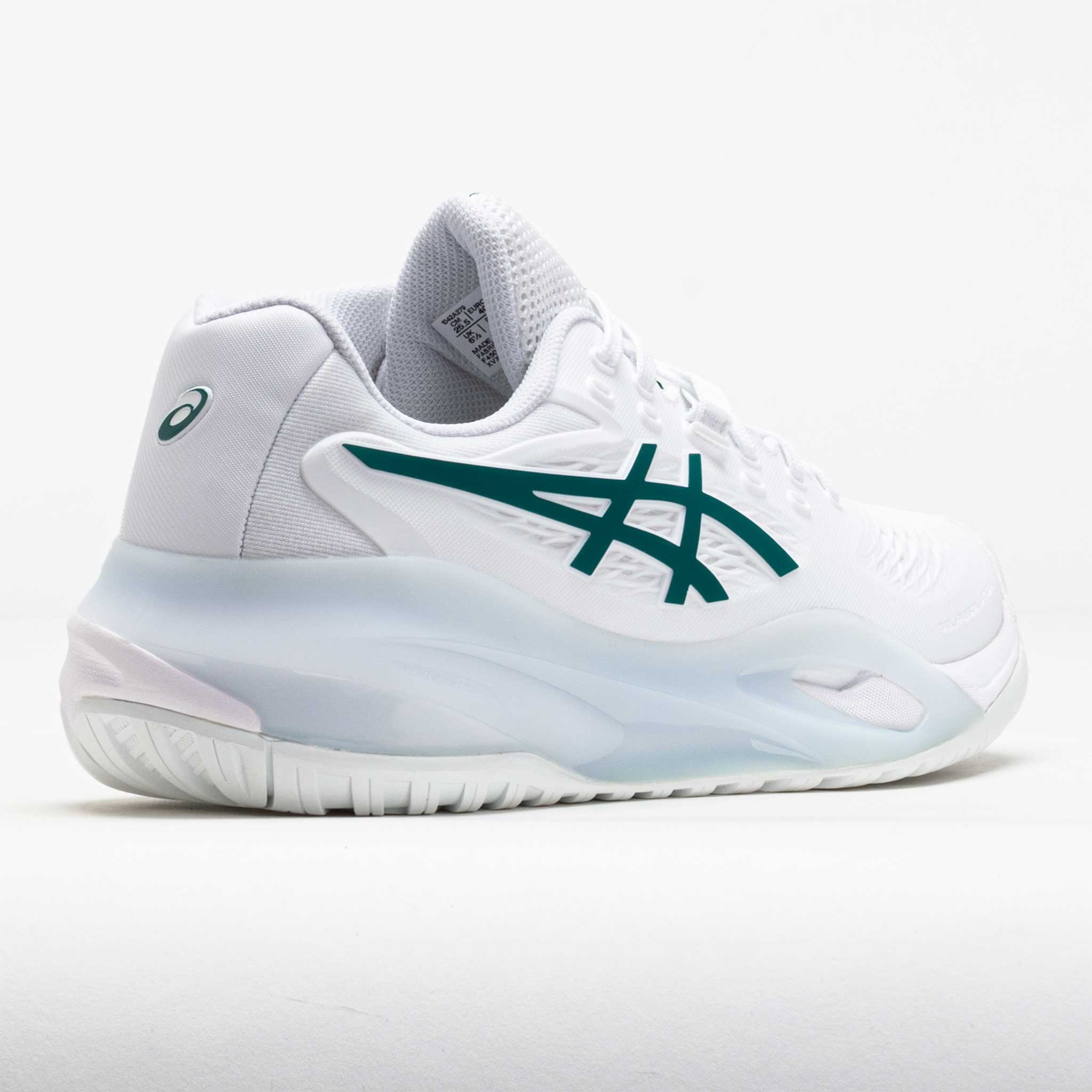 ASICS GEL-Resolution X Men's White/Pitch Green – Holabird Sports