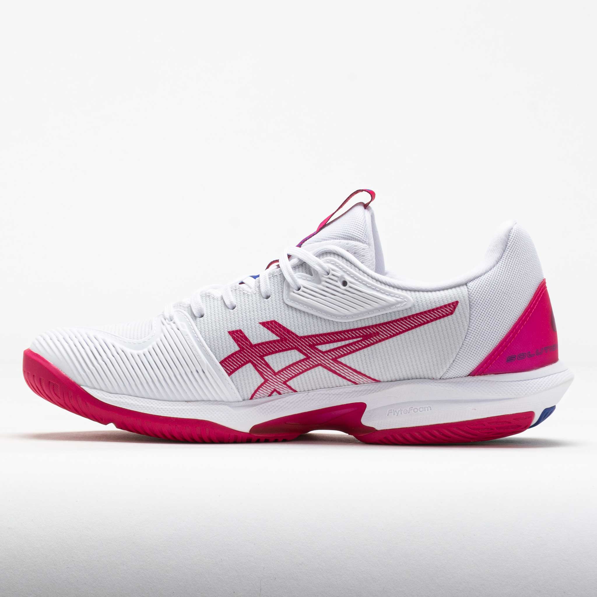 ASICS Solution Speed FF 3 Women's White/Bright Rose – Holabird Sports