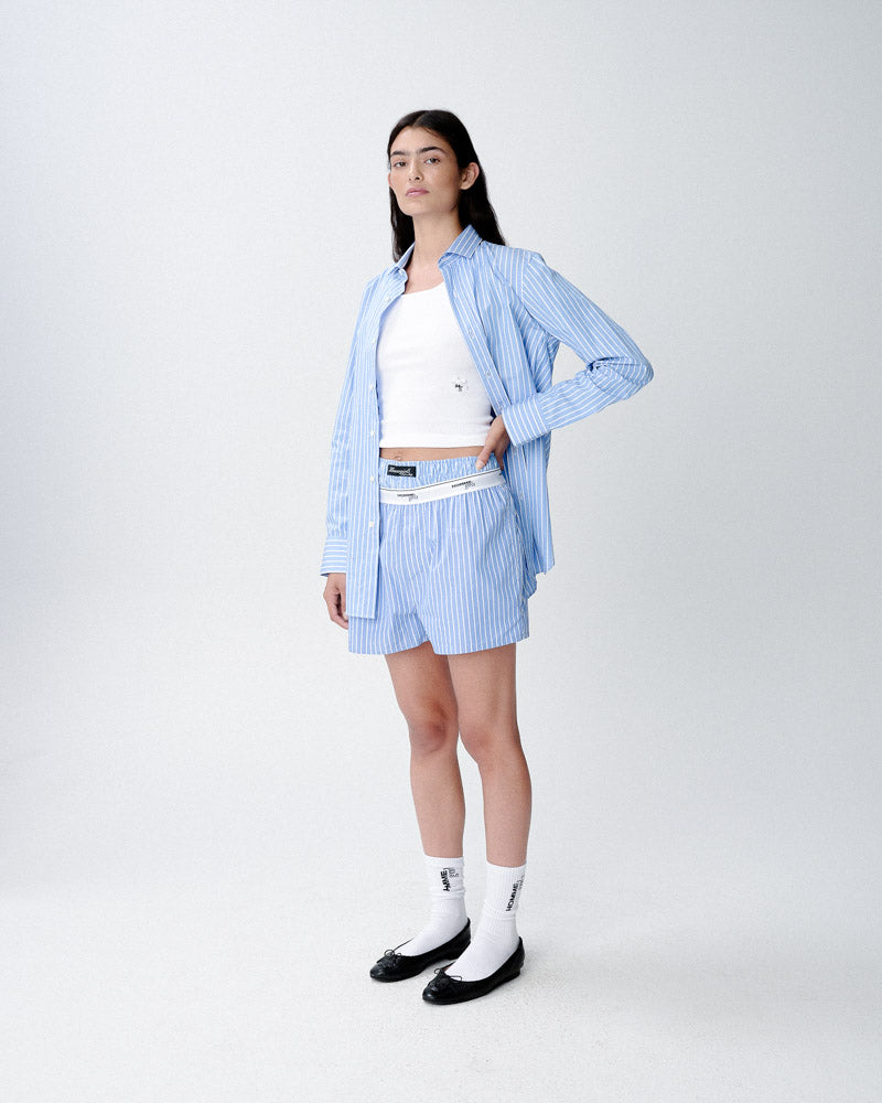 Classic Shirt in Stripe – HOMMEGIRLS