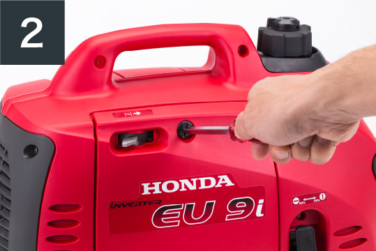 ガソリンタイプ発電機を使用する前に（例：EU9i）｜発電機かんたん