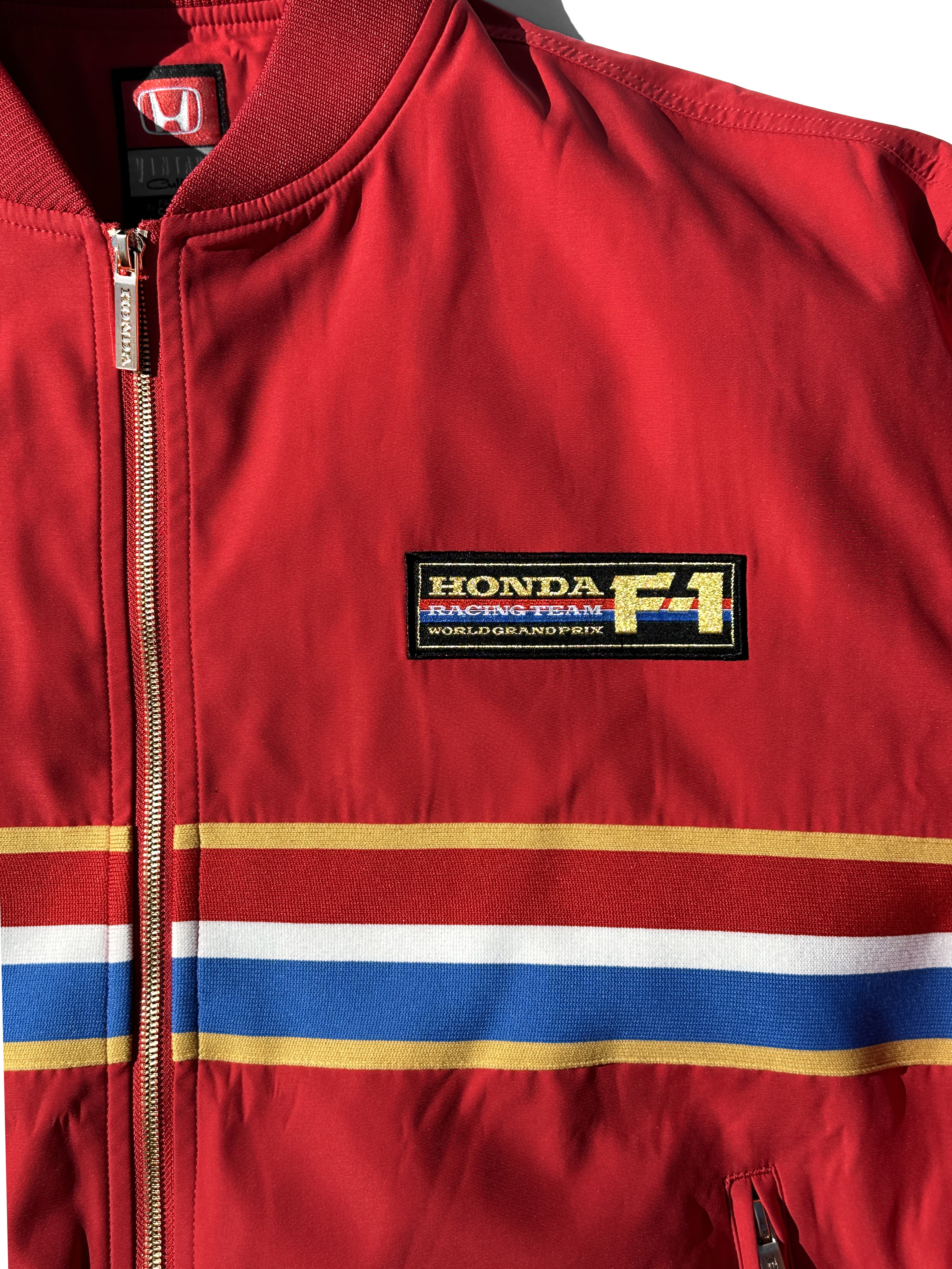 1986 Honda F1 Team Aviator Jacket (Red) – Vintage Culture