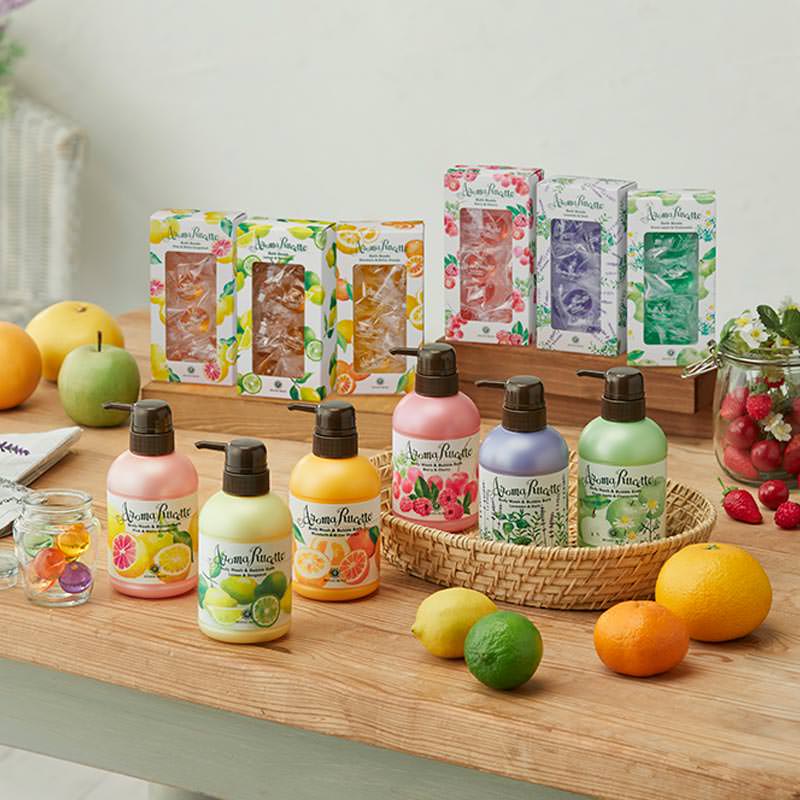 アロマルセット バスビーズ PG&WG n（ピンク＆ホワイト