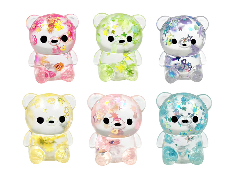 100景品 もっちりあめ くまちゃんスクイーズ|【堀商店】景品・販促品