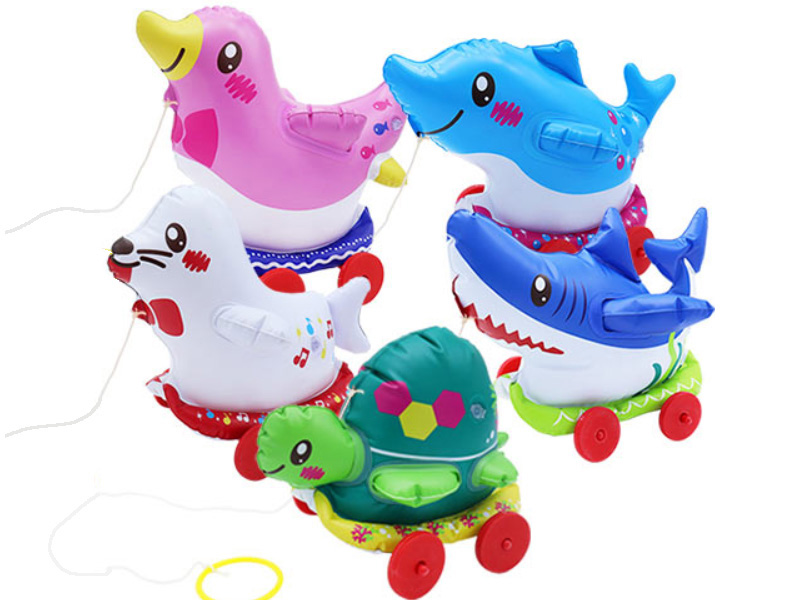 ビニール おさんぽコロコロ キュートマリン|【堀商店】景品・販促品