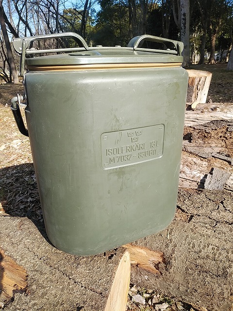 スウェーデン軍 フードコンテナ1960～1970年代 ハテナ堂｜ミリタリー