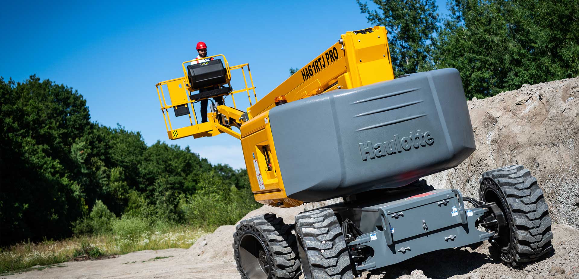 ディーゼル屈伸型ブーム | Haulotte Japan