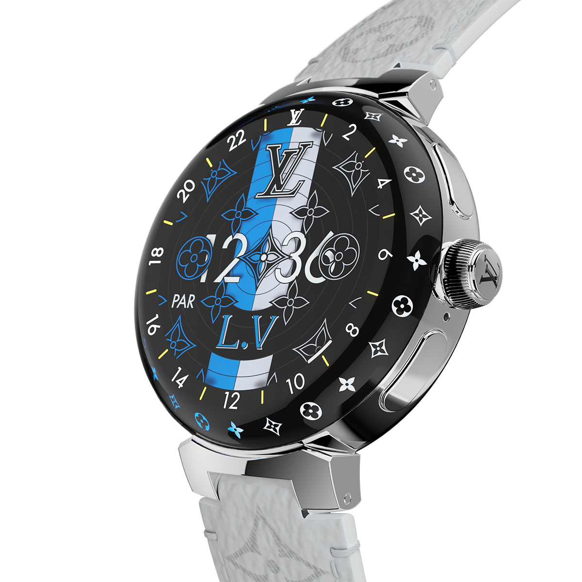 Louis Vuitton's New Smart Watch: The Tambour Horizon Light Up