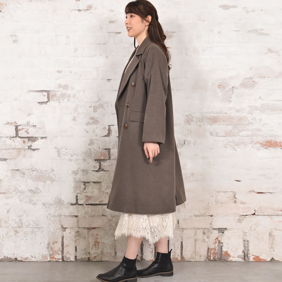 30%OFF 会員価格適用外】[Merfirge]カシミヤ & ウール チェスター