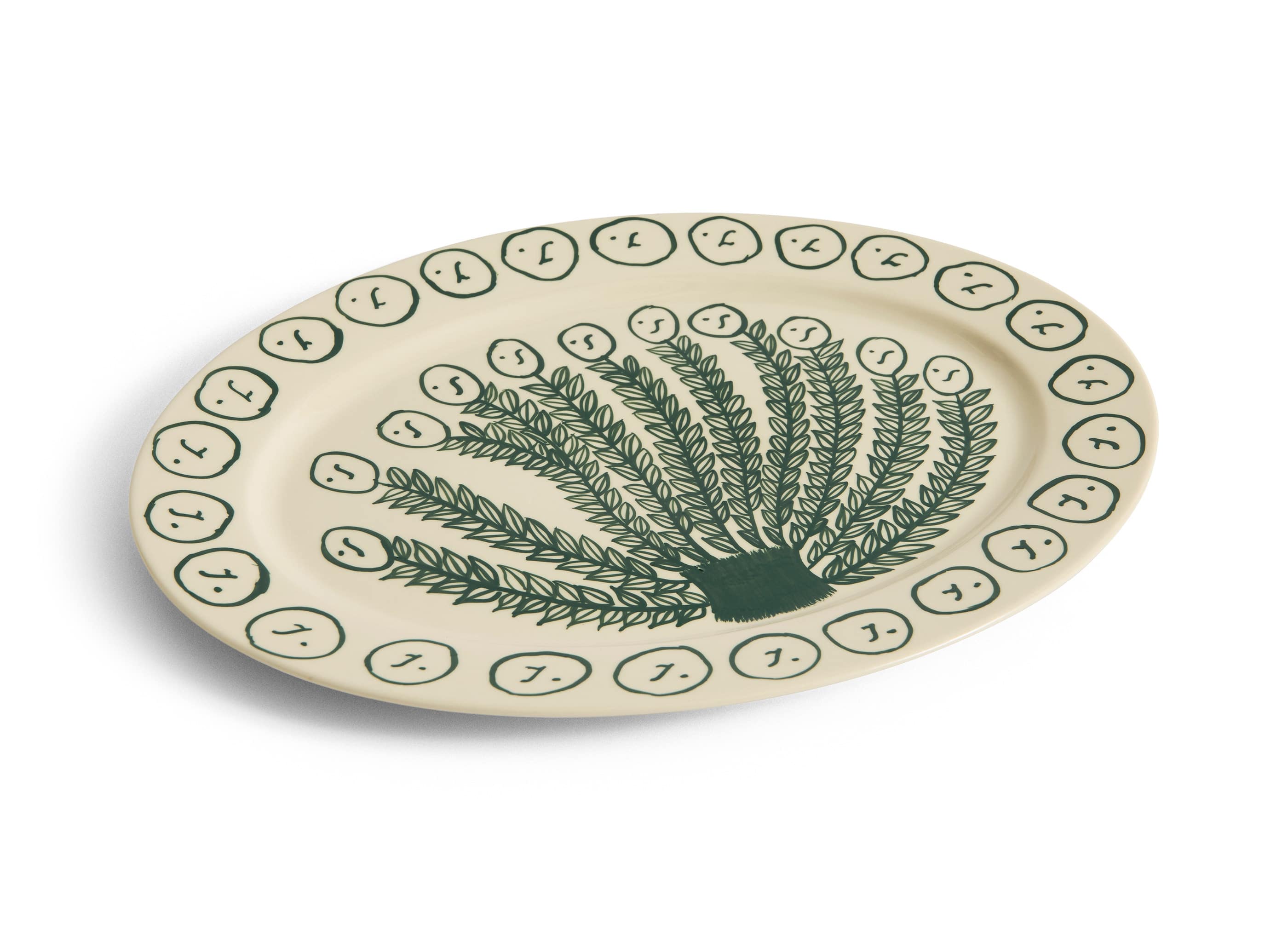 LA PITTURA OVAL SERVING PLATTER L36.5 - 食器 | 【公式】HAY