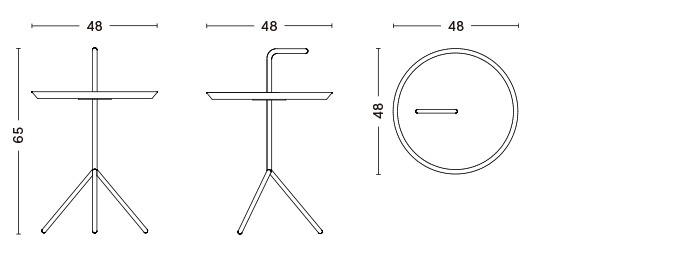 DLM XL / Φ48×H65 - テーブル | 【公式】HAYオンラインストア