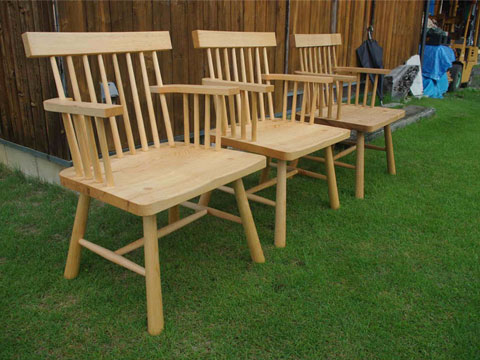 総けやき 輪切り 幸せなイス 一点物 手造り 総けやき輪切り幸せなイス一点