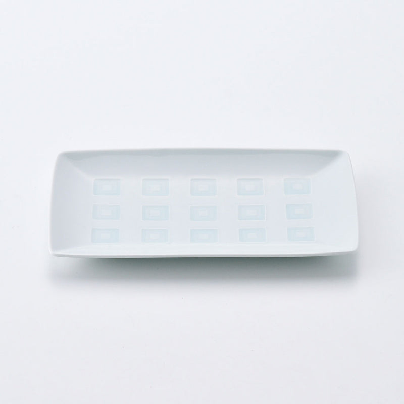 升目紋 長角皿(大) | 白山陶器直営オンラインストア