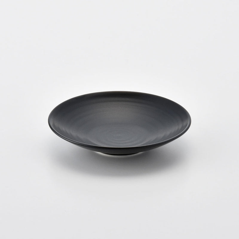 陶茶托 黒炭釉 | 白山陶器直営オンラインストア