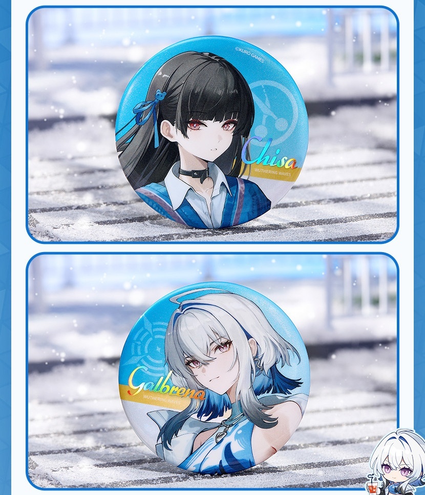 鳴潮 ローソンコラボ 缶バッジ【予約180日以内】 - HAKUTEA