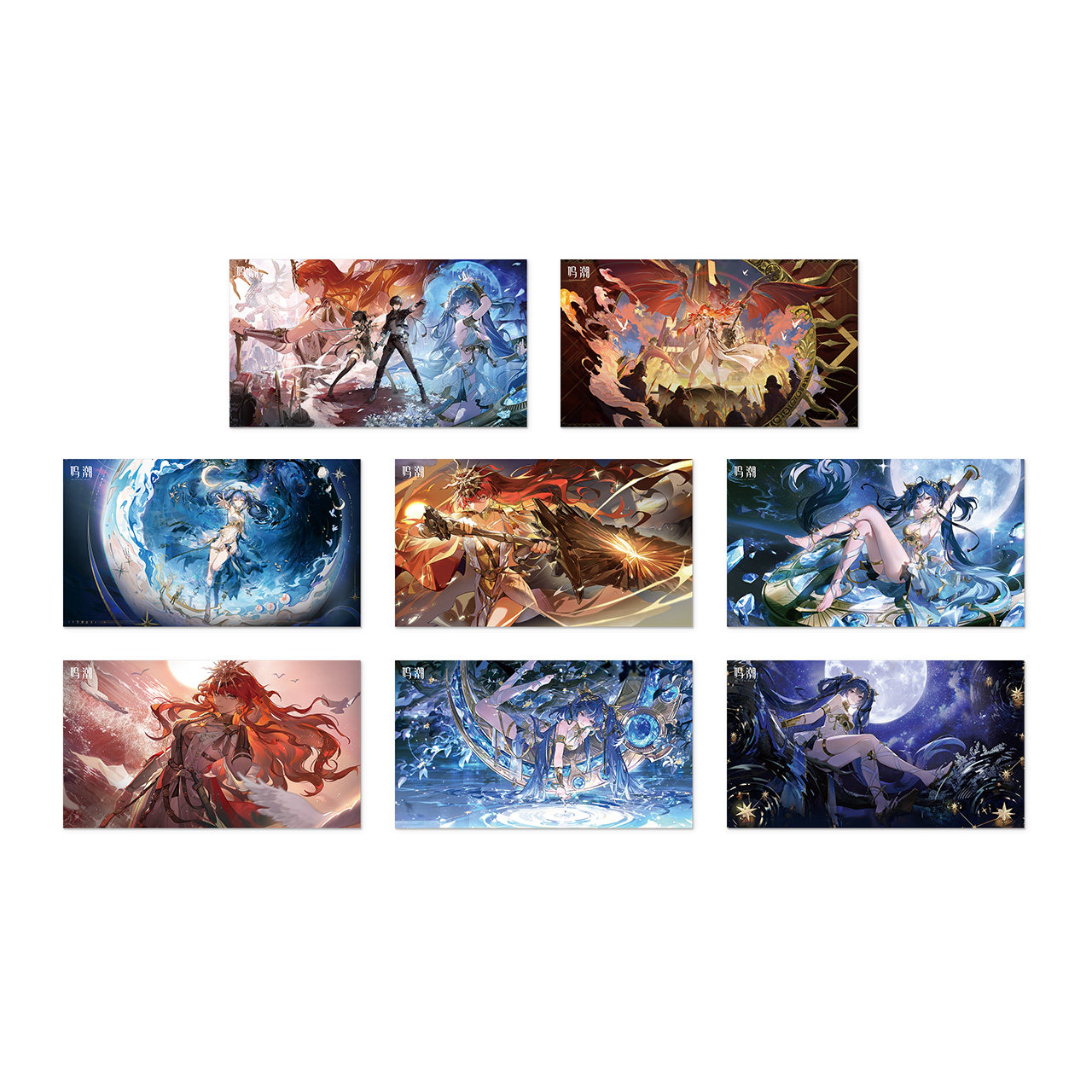 鳴潮 共鳴者 イラスト ポストカードセット（3種類）【予約180日以内