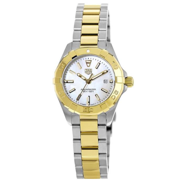 TAG Heuer Aquaracer - Gold and Steel – Hale's Jewelers