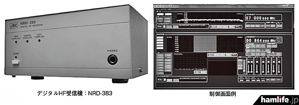 最大10MHz帯域を記録可能＞日本無線（JRC）、デジタルHF受信機「NRD