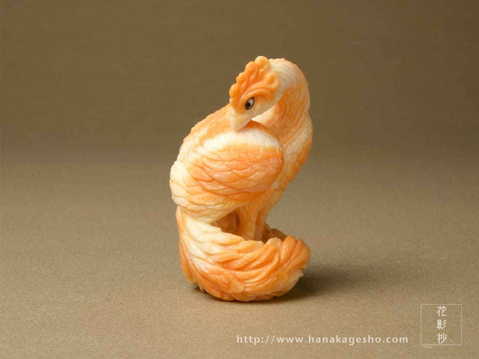 鳳凰 ｜ 新作紹介 ｜ 森謙次 根付彫刻展～桃源郷～