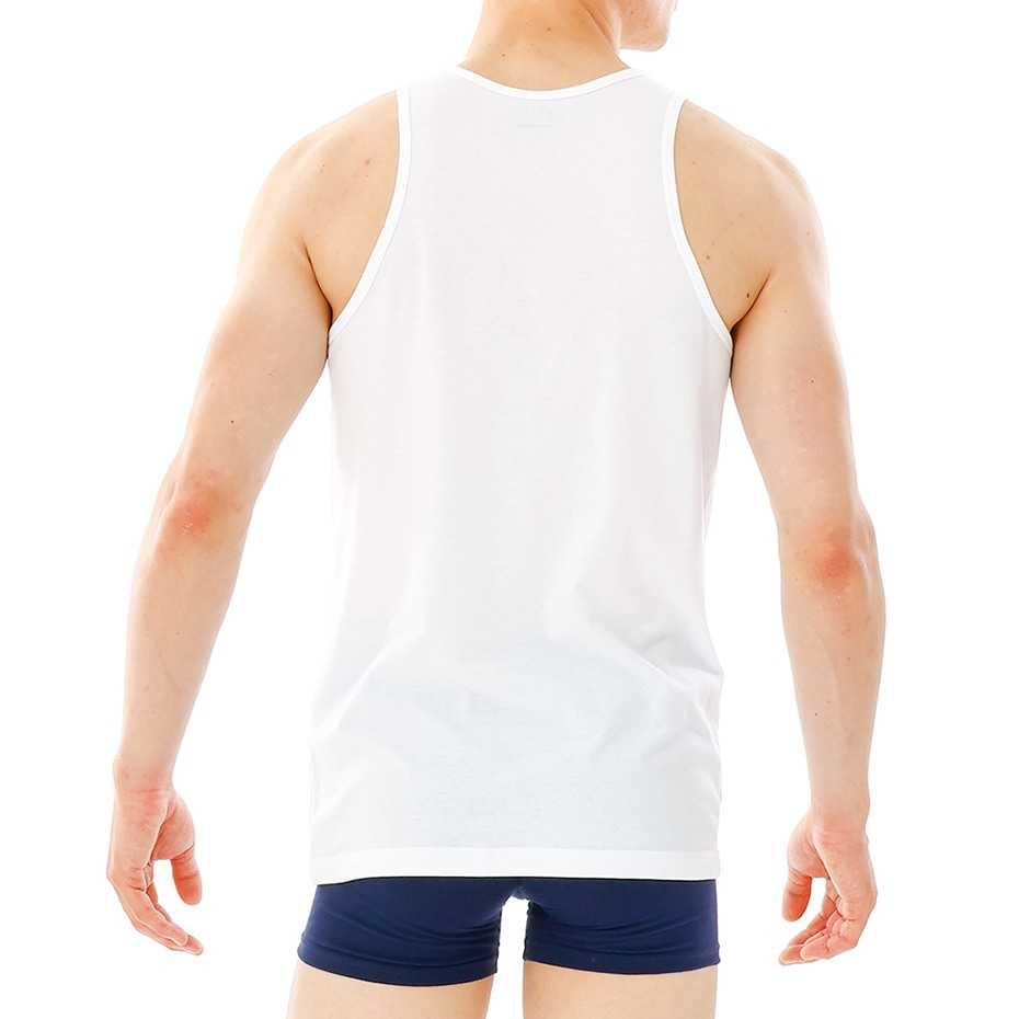 1P タンクトップ ホワイト | ポロ ラルフ ローレン メンズアンダー