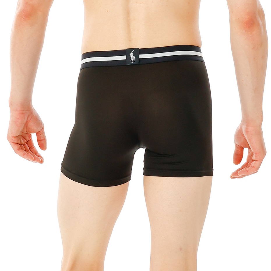 1P ボクサーブリーフ ブラック | ポロ ラルフ ローレン メンズアンダー