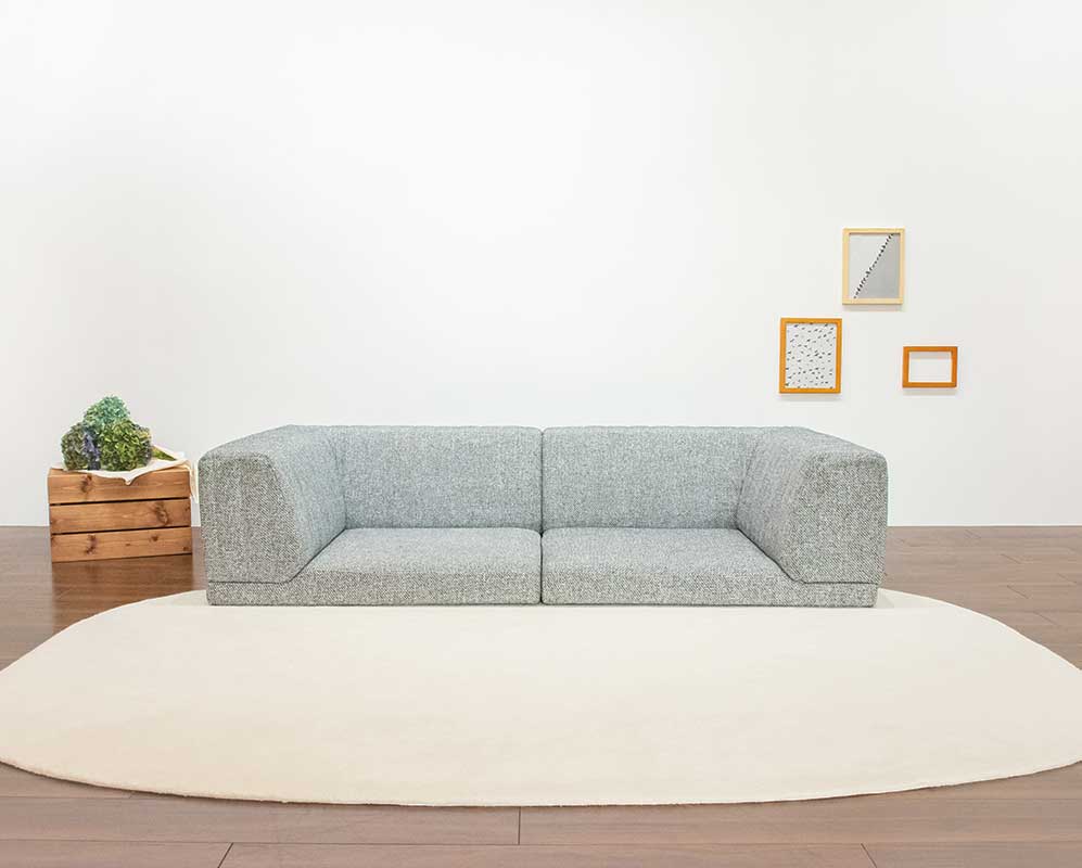 ウールラグ WOOLRUG：Local Wool｜国産ローソファー・フロアソファ専門