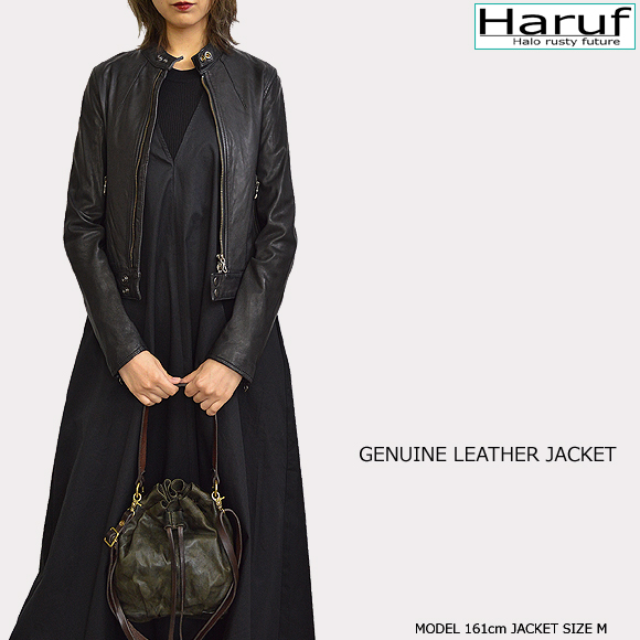 本革 レザージャケット レディース シングルライダース 革ジャン