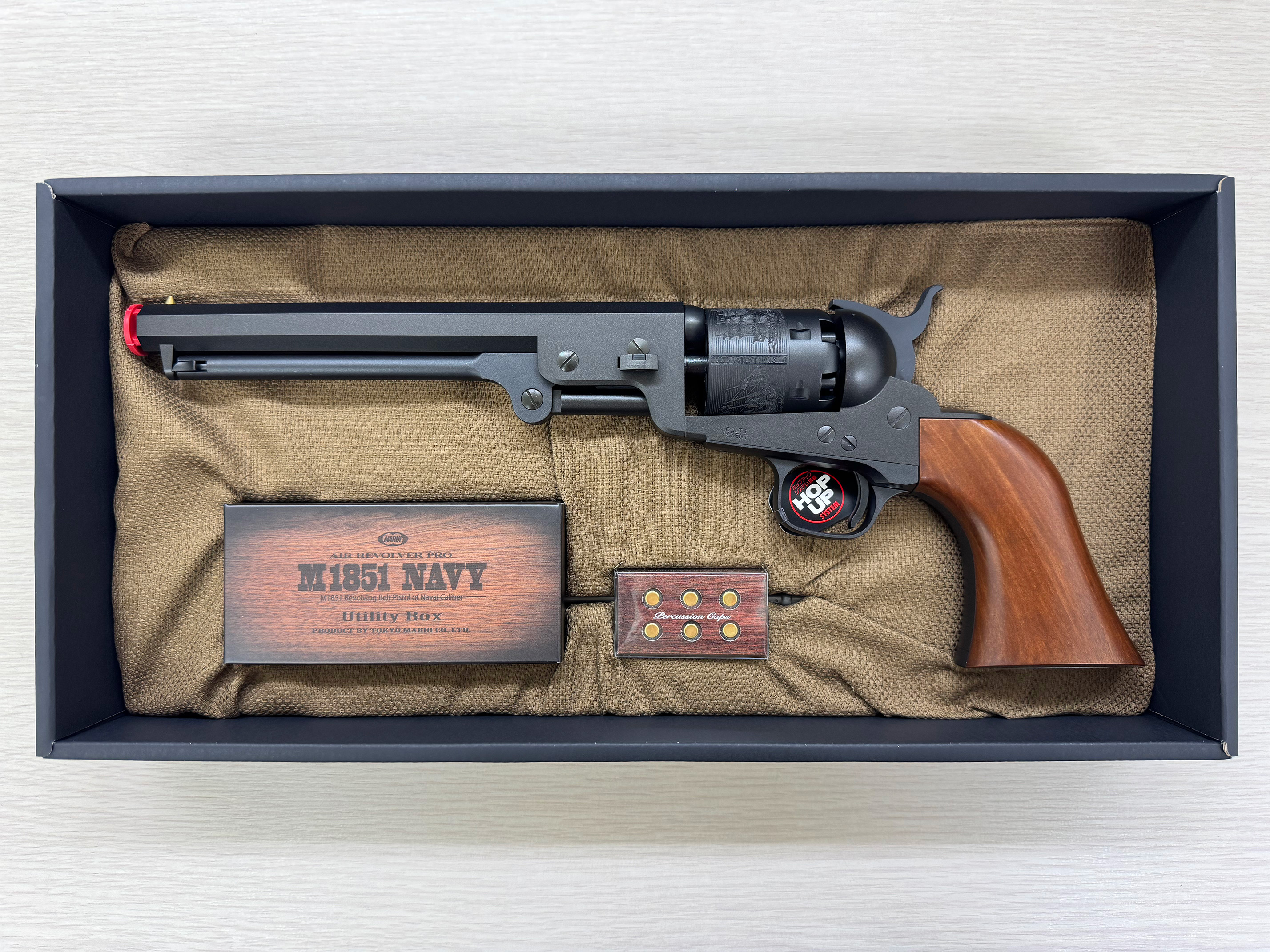東京マルイ コルト M1851 NAVY エアリボルバープロ レビュー