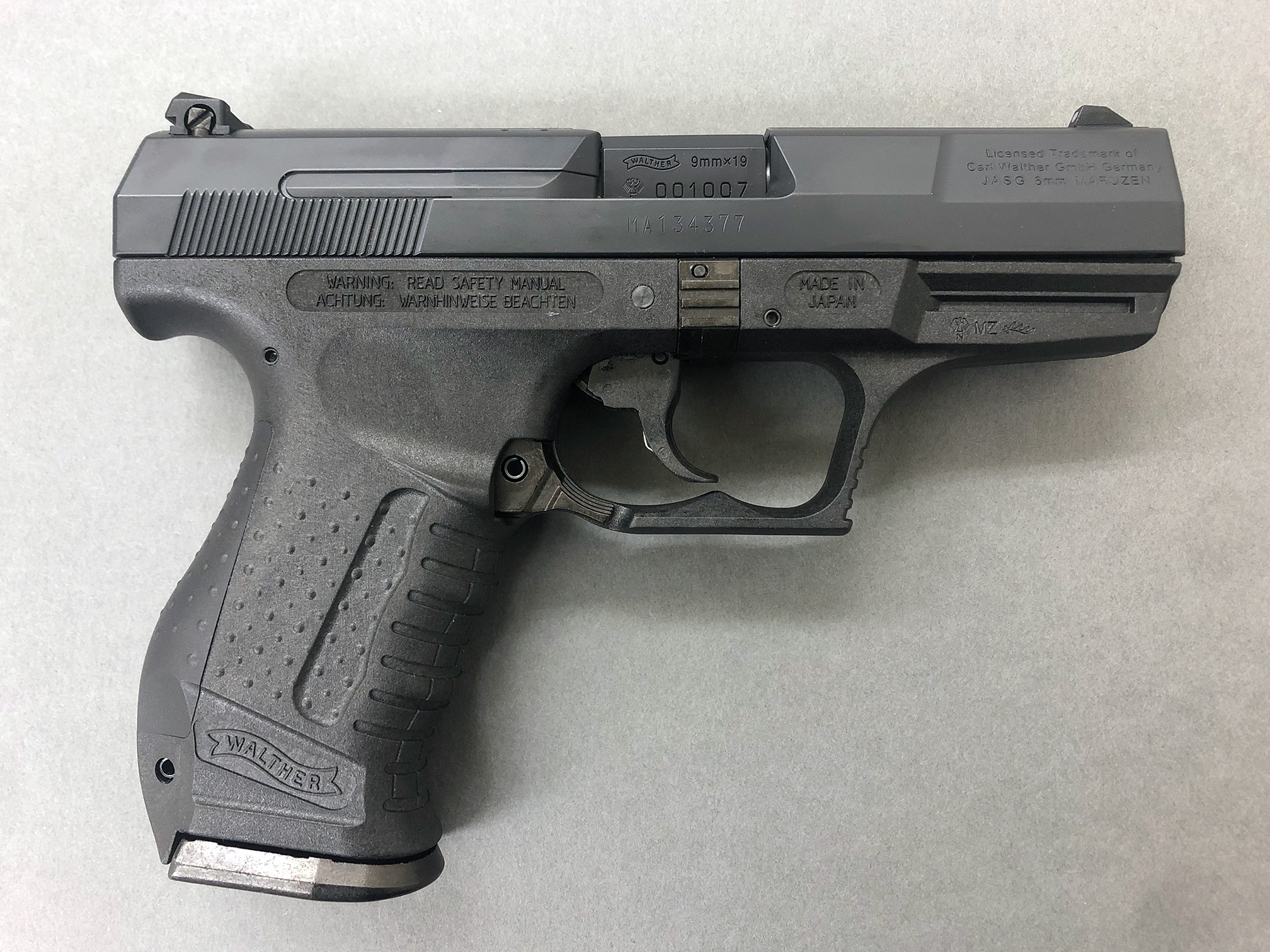 マルゼン ワルサー P99 ガスブローバック レビュー