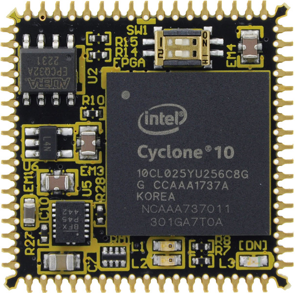 AP68-09] PLCC68 Cyclone10 LP U256 FPGA モジュール
