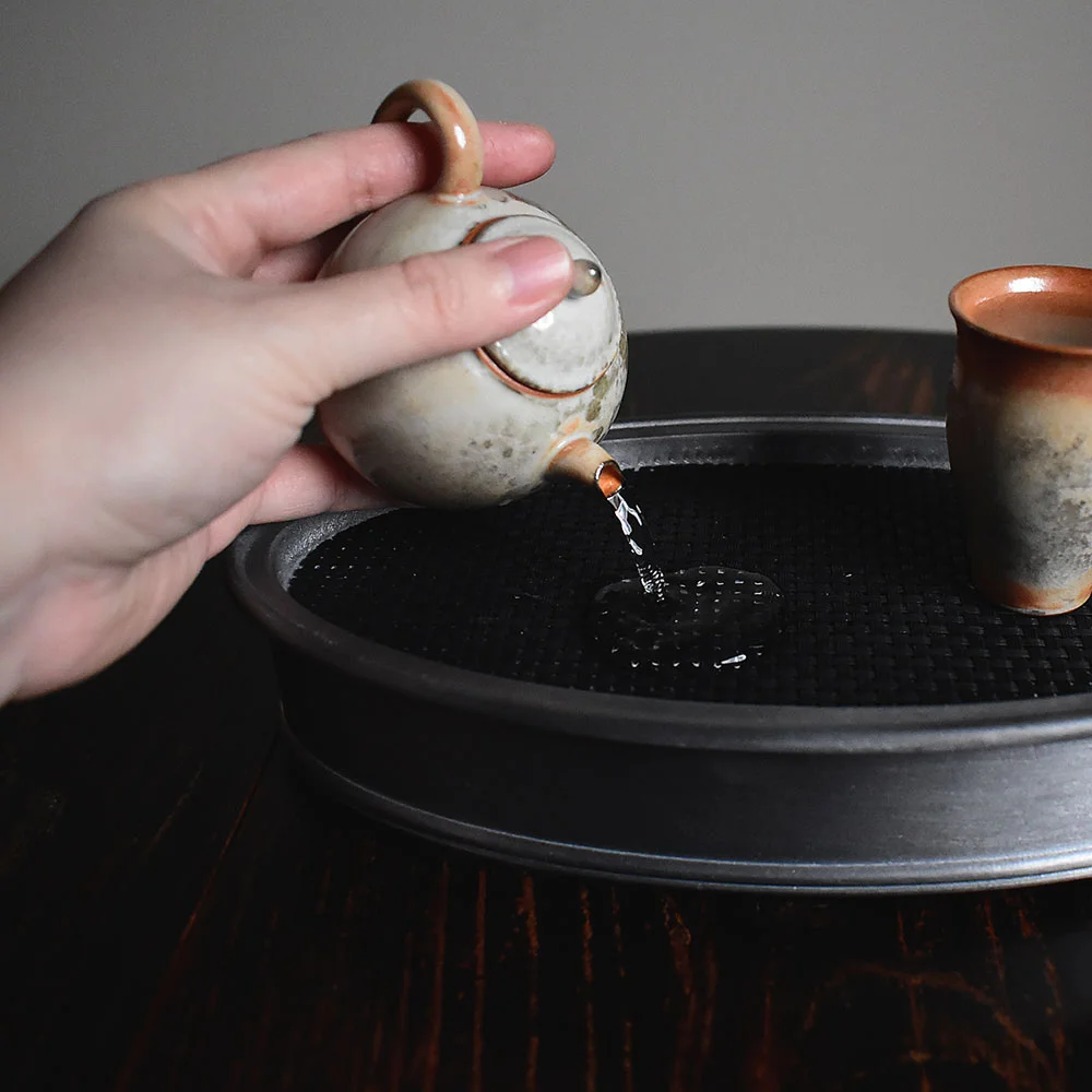 閒雲野鶴古錫壺承_Hey China