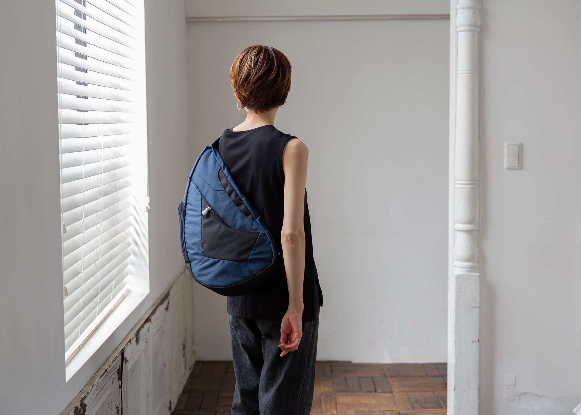 ヘルシーバックバッグ アーバントラベラー Mサイズ オーシャン - 軽量