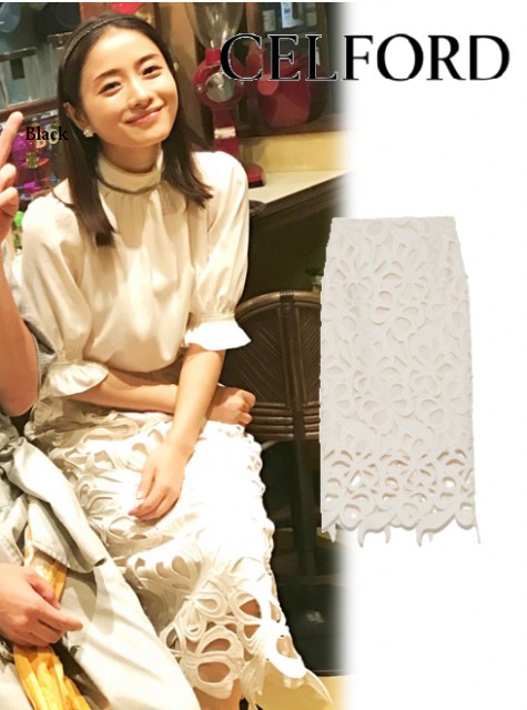 速報】 石原さとみさん主演ドラマ「高嶺の花」で着用大人気レース