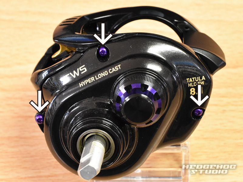 ダイワ タトゥーラHLCのベアリング交換方法 - リールチューニング