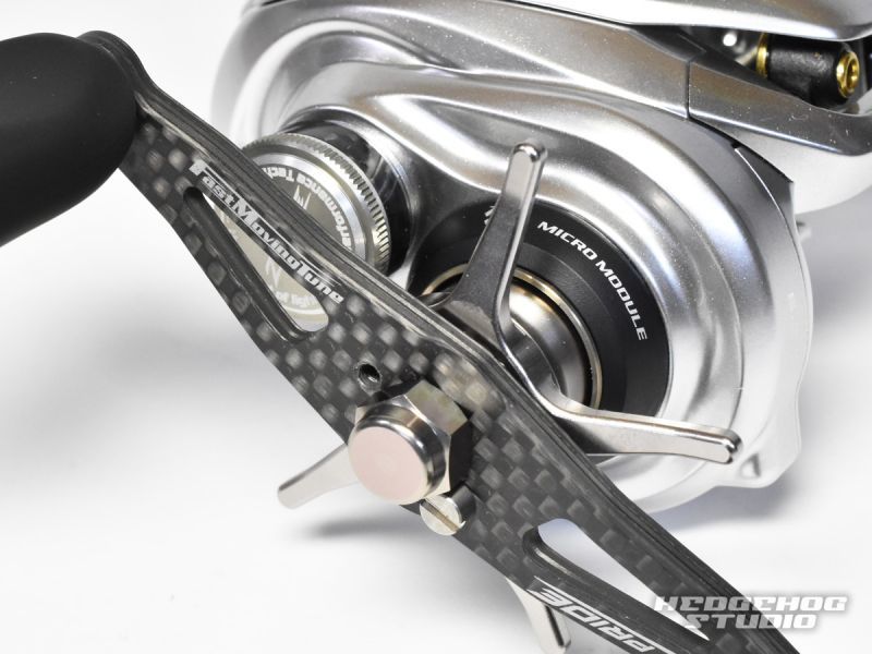 ZPIのおかっぱり専用フルカスタムベイトリール・17 Zプライドの細部を