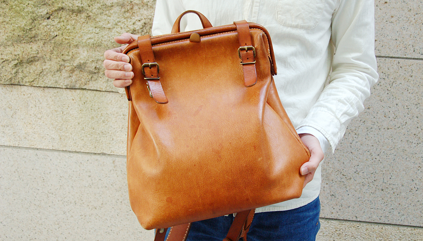 オンラインスタッフ：小野寺愛用「ラックスリュック・Lax Ruck」｜革鞄