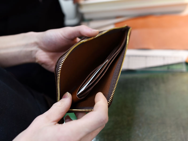 春財布2020 本店おすすめ「L字ファスナー長財布(WL-3)」｜革鞄・革小物