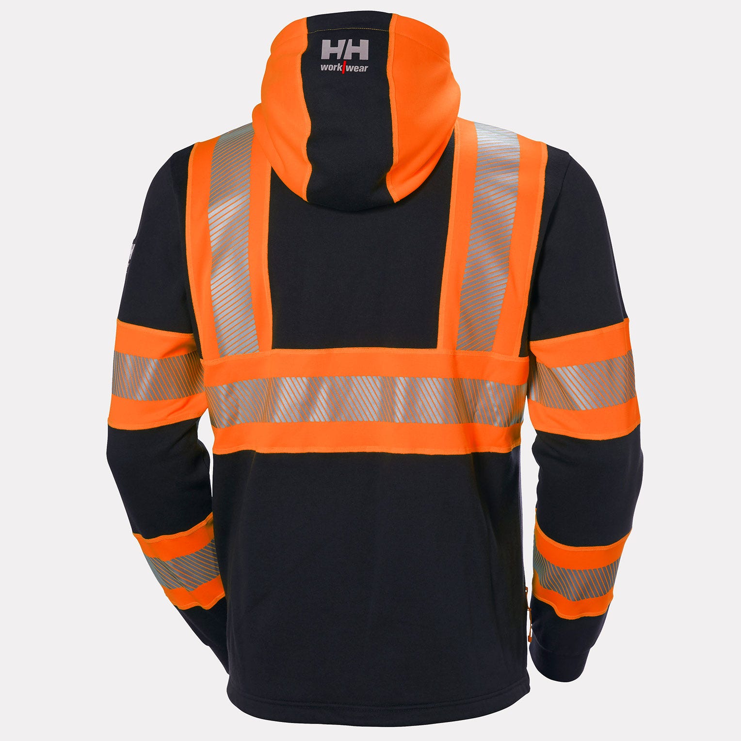 Felpa con Cappuccio e Zip Hi Vis Icu | HH Workwear | HH Workwear