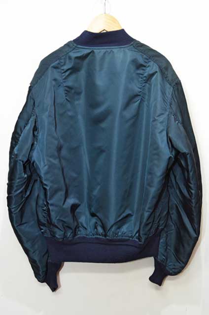 90's ALPHA MA-1フライトジャケット “NAVY” - used&vintage box Hi-smile