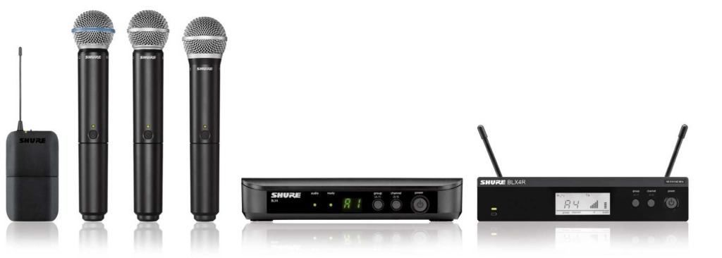 BLX Wireless - Shureワイヤレスシステム - ヒビノインターサウンド