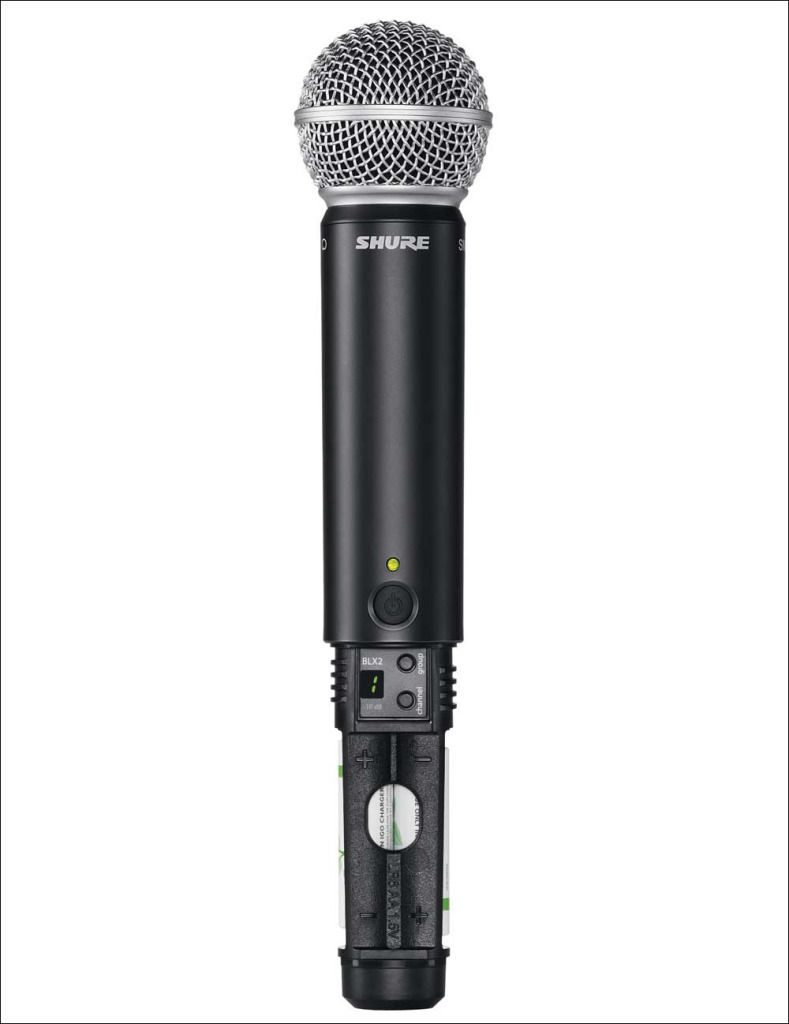 BLX2 ハンドヘルド型送信機 - Shureワイヤレスシステム - ヒビノ