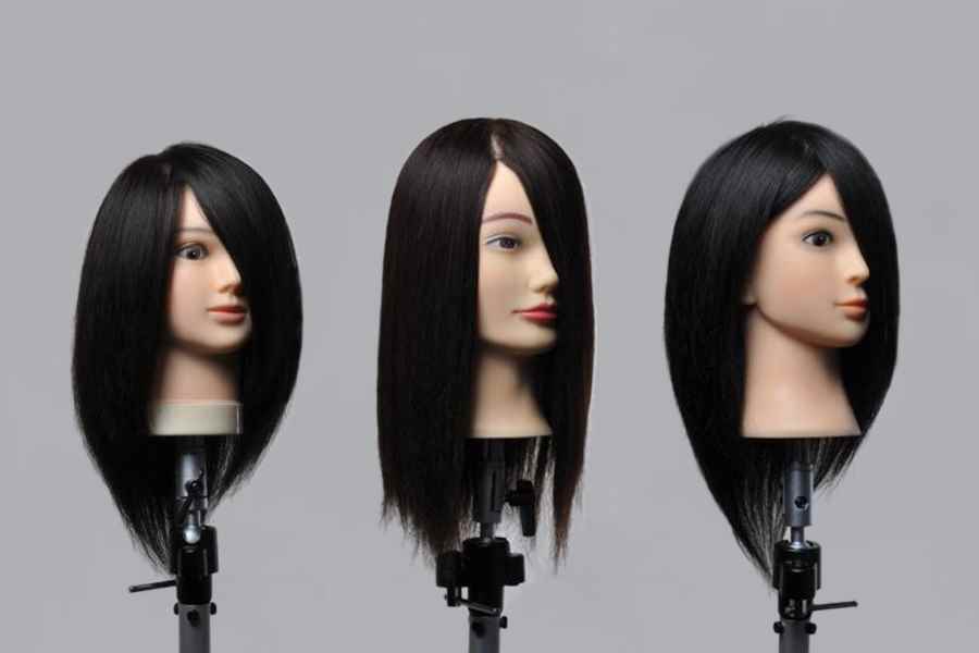 ロングカットウィッグ3点まとめ売り Cut Mannequin（カットウィッグ）｜滝川株式会社
