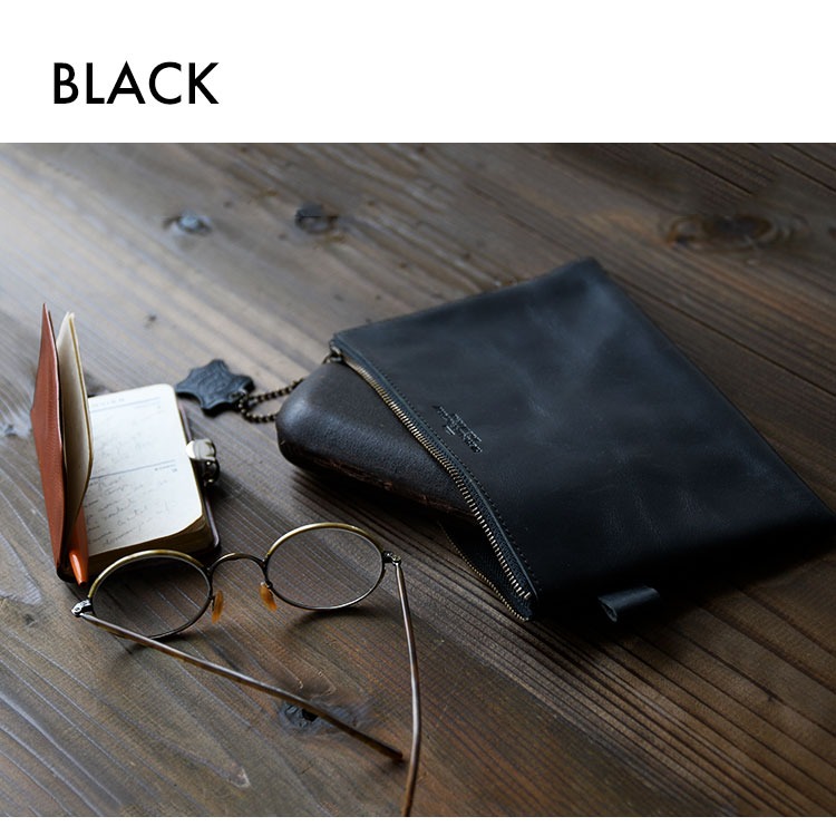 ソフトオイルレザー マルチポーチ HIGHCAMP FACTORY OFFICIAL STORE