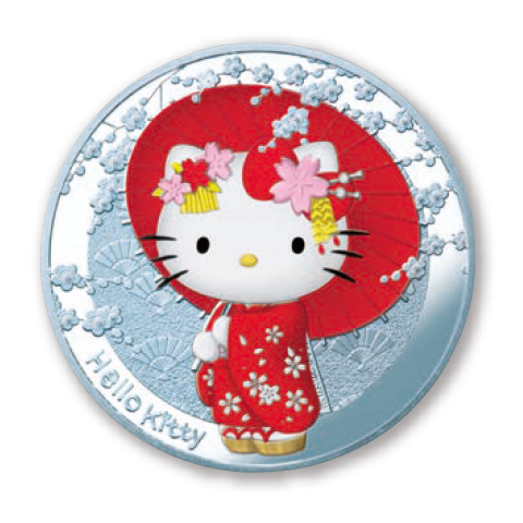 ハローキティ50周年記念コイン ～4月15日（月）より全国の主要金融機関