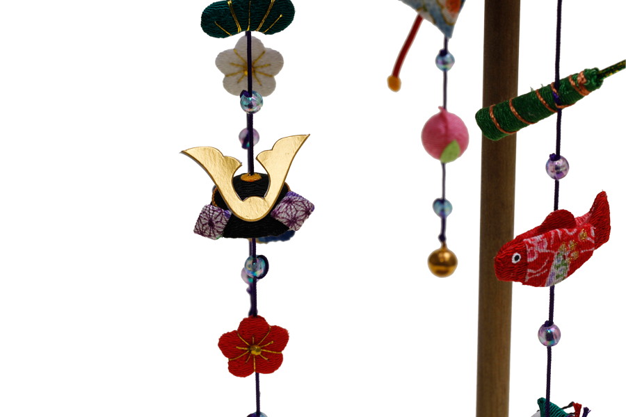 端午のつるし飾り｜ コンパクトでおしゃれ・モダンな五月人形はひととえ