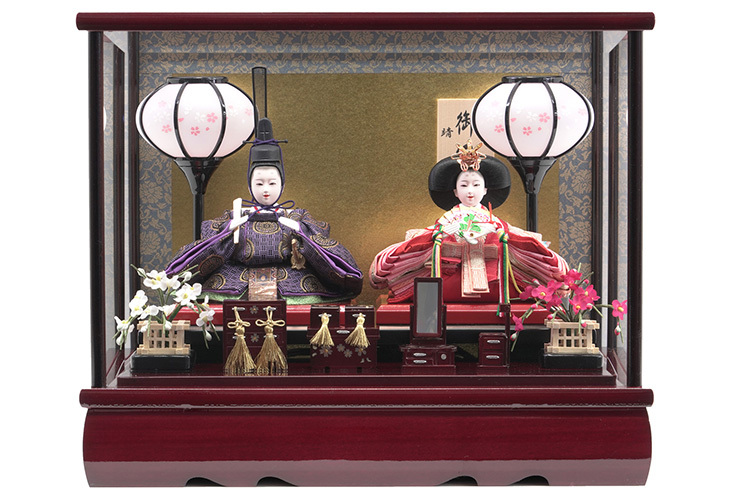 雛人形 十五人七段飾りセット 【P87116】 永く節句を祝うにふさわしい