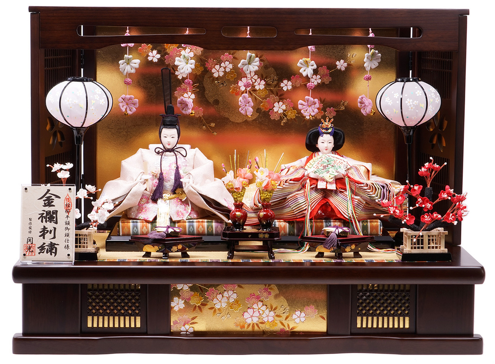 雛人形平台飾りセット【P86002】 | 職人手作りの【秀光人形工房】五月