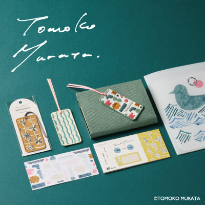 ムラタトモコ A5ダブルポケットクリアファイル Seabird（海鳥