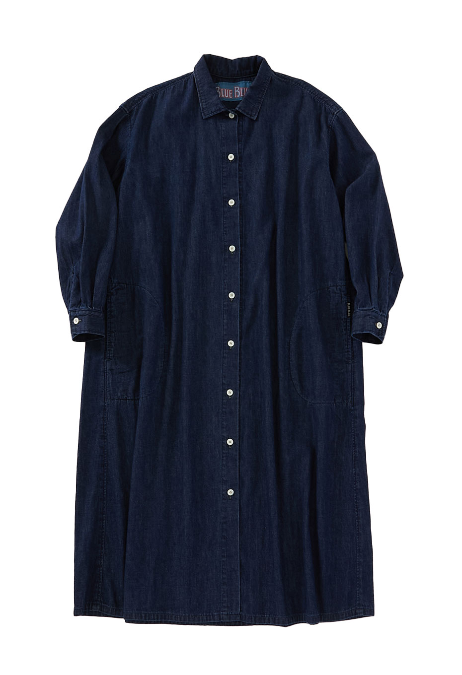 ライトデニム アトリエシャツワンピース | BLUE BLUE | ハリウッド
