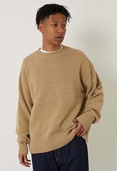 STUDIO NICHOLSON /CORDE 5GG クルーネック ジャンパー | STUDIO