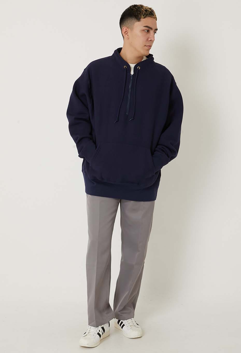 CAMBER /SPECIAL EDITION ジップ カウルネック クロスニット 2XL W